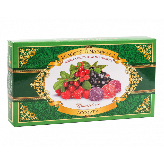 Belevskiy marmalade "Allsorts" - hand made (box)